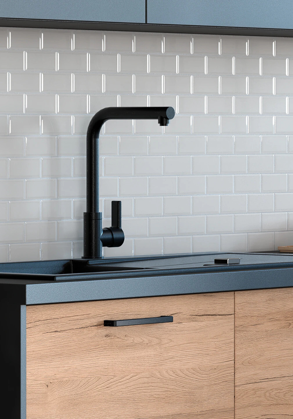 ARIA Chêne San Remo et Noir Mat